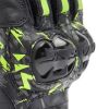 Dainese MIG 3 letní rukavice černé/fluo-žluté/antracitové vel.XXS